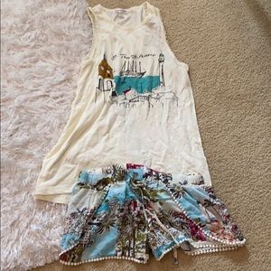 ADORABLE PJ SET( worn once)